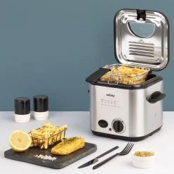 WEASY TB600 Edelstahl Fritteuse Und Fondue Kombination 1,2 L 840 W -KALDEWEI-Shop 8600298500 94820 prod 004