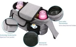 Olympia Kinderwagen Organizer Buggy Aufbewahrung Für Windeln Spielzeug