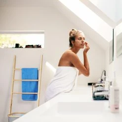 Relaxdays Handtuchhalter Bambus Mit Wäschesack -KALDEWEI-Shop 8600323900 100221480 prod 005