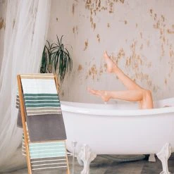 Relaxdays Handtuchhalter Bambus Freistehend -KALDEWEI-Shop 8600323900 100222330 prod 003