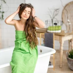 Relaxdays Handtuchhalter Bambus Natur/weiß -KALDEWEI-Shop 8600323900 100249810 prod 003