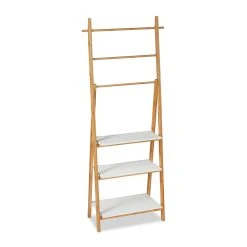 Relaxdays Handtuchhalter Regal Bambus -KALDEWEI-Shop 8600323900 100250020 prod 009