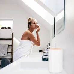 Relaxdays Kosmetikeimer Mit Bambus-Schwingdeckel -KALDEWEI-Shop 8600323900 1002772946 prod 005