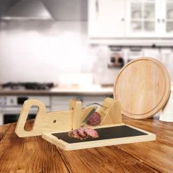 Relaxdays Wurstschneidemaschine Holz -KALDEWEI-Shop 8600323900 100279470 prod 002