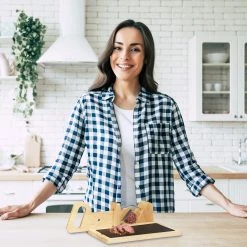 Relaxdays Wurstschneidemaschine Holz -KALDEWEI-Shop 8600323900 100279470 prod 003