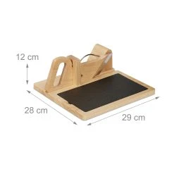 Relaxdays Wurstschneidemaschine Holz -KALDEWEI-Shop 8600323900 100279470 prod 004