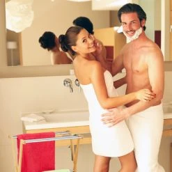 Relaxdays Handtuchhalter Stehend Bambus -KALDEWEI-Shop 8600323900 100321860 prod 005