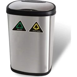 HTI-Line Sensormülleimer Vivo Duo 50l