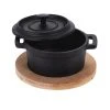 Neuetischkultur Mini-Topf Gusseisen Mit Deckel Inkl. Servierbrett -KALDEWEI-Shop 8600330400 50001140 prod 001