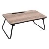 Neuetischkultur Bett-Serviertisch, Klappbare Beine Holz/Metall
