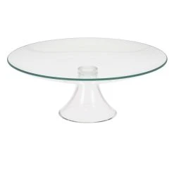 Neuetischkultur Kuchenplatte Mit Fuß Glas