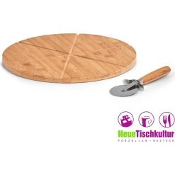 Neuetischkultur Pizza-Set 2-teilig Bambus -KALDEWEI-Shop 8600330400 50002133 prod 002