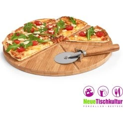 Neuetischkultur Pizza-Set 2-teilig Bambus -KALDEWEI-Shop 8600330400 50002133 prod 003