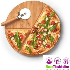 Neuetischkultur Pizza-Set 2-teilig Bambus -KALDEWEI-Shop 8600330400 50002133 prod 005