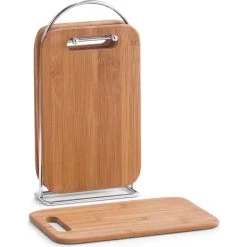 Neuetischkultur Brettchenständer Set Bambus