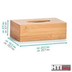 HTI-Living Kosmetiktücher-Box Bambus -KALDEWEI-Shop 8600330400 50002178 prod 002