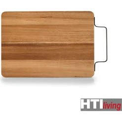 Neuetischkultur Schneidebrett Servierbrett Mit Metallgriff Akazienholz -KALDEWEI-Shop 8600330400 50002235 prod 002