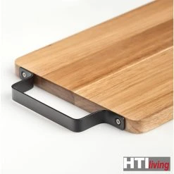 Neuetischkultur Schneidebrett Servierbrett Mit Metallgriff Akazienholz -KALDEWEI-Shop 8600330400 50002235 prod 003