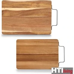 Neuetischkultur Schneidebrett Servierbrett Mit Metallgriff Akazienholz -KALDEWEI-Shop 8600330400 50002235 prod 005