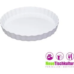 Neuetischkultur Tortenform Weiß, Porzellan BURGUND -KALDEWEI-Shop 8600330400 50002717 prod 002