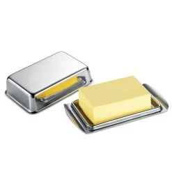 Neuetischkultur Butterdose 16 Cm Edelstahl