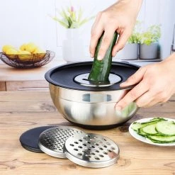 Neuetischkultur Schüssel Rührschüssel Inklusive 3 Reiben -KALDEWEI-Shop 8600330400 50006739 prod 002