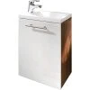 Posseik Handwaschplatz Hochglanz Alexo Walnuss Weiß Waschtisch -KALDEWEI-Shop 8600335800 12994 prod 001