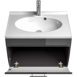 Posseik Waschplatz Salona Anthrazit Waschtisch Inkl. Mineralguss-Waschbecken 13 Posseik Waschplatz Salona Anthrazit Waschtisch Inkl. Mineralguss-Waschbecken -KALDEWEI-Shop 8600335800 13227 prod 006