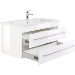 Badmöbel Villeroy & Boch Waschbecken Venticello 100 Cm In Weiß Hochglanz -KALDEWEI-Shop 8600335800 18721 prod 003