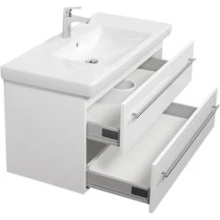 Badmöbel Inkl. Villeroy & Boch Waschbecken Subway 2.0 100cm Weiß Hochglanz -KALDEWEI-Shop 8600335800 18727 prod 003