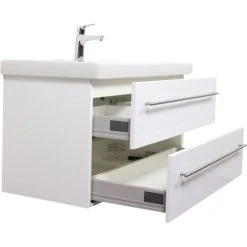 Badmöbel Inkl. Villeroy & Boch Waschbecken Subway 2.0 100cm Weiß Hochglanz -KALDEWEI-Shop 8600335800 18727 prod 005