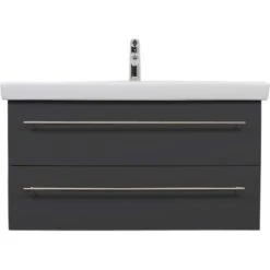 Badmöbel Inkl. Villeroy & Boch Waschbecken Subway 2.0 100cm