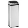 HOMCOM Automatik Mülleimer Mit IR Sensor Silber 33 X 25 X 84 Cm (LxBxH) | Abfalleimer Kücheneimer Abfallsammler Müll Abfall -KALDEWEI-Shop 8600336600 03 0025 prod 001