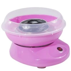 HOMCOM Zuckerwattemaschine 27 X 26 X 18 Cm (LxBxH) | Zuckerwattegerät Zuckerwatte Maschine Zuckerwatte