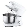 HOMCOM Standmixer Mit Zubehör Weiß 37L X 23B X 37H Cm | Handrührer Elektrisches Handmixer-Set Mixer Handmixer Standmixer