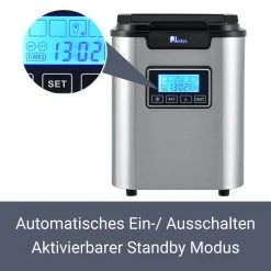 Juskys Eiswürfelmaschine MIM242L – 3 Eiswürfel Größen, Timer – Elektrischer Eiswürfelbereiter -KALDEWEI-Shop 8600348200 71008772 prod 005