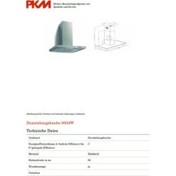 Umluftset Dunstabzugshaube + Aktivkohlefilter PKM 6004W 60cm Edelstahl -KALDEWEI-Shop 8600349300 1442 prod 004