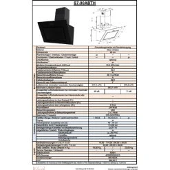 Umluftset Dunstabzugshaube + Aktivkohlefilter PKM S7-90ABTH 90cm Black -KALDEWEI-Shop 8600349300 1444 prod 003