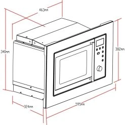 PKM MW800-20.8EB Einbau Mikrowelle Edelstahl 800Watt -KALDEWEI-Shop 8600349300 1473 prod 004