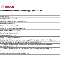 Bosch DUL63CC50 Edelstahl Abzugshaube 60cm Unterbau-Dunstabzugshaube -KALDEWEI-Shop 8600349300 1903 prod 002