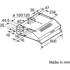 Bosch DUL62FA51 Edelstahl Abzugshaube 60cm Unterbau-Dunstabzugshaube -KALDEWEI-Shop 8600349300 2034 prod 006