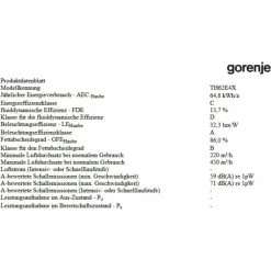 Gorenje TH62E4X Dunstabzugshaube Ausziehbar 60cm Flachschirmhaube -KALDEWEI-Shop 8600349300 2412 prod 002
