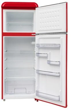 Wolkenstein WGK218RT FR Kühlgefrierkombination Rot Retro Kühlschrank -KALDEWEI-Shop 8600349300 2560 prod 004