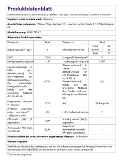 Bomann GSPE 7413 TI Geschirrspüler 45cm Teilintegriert Spülmaschine -KALDEWEI-Shop 8600349300 2586 prod 002