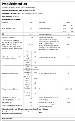 Gorenje Waschmaschine WNEI94APS 1400 U/min 9 Kg Display SteamTech -KALDEWEI-Shop 8600349300 2634 prod 002