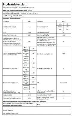 Hisense Waschmaschine WFQA 9014EVJM 1400 U/min 9 Kg Klasse A Inverter -KALDEWEI-Shop 8600349300 2736 prod 002