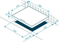 Grundig Kochfeld GIEV 624430 X Touch Slider 60 Cm Autark Glaskeramik -KALDEWEI-Shop 8600349300 2768 prod 004