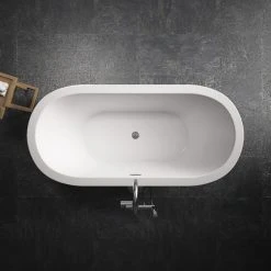 TroniTechnik Freistehende Badewanne Acrylwanne PIPERI -KALDEWEI-Shop 8600355400 3984 prod 004