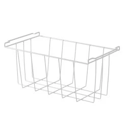 Tronitechnik Aufbewahrungskorb 41,5cmx16cmx20cm Einlegekorb Gefrierschrank Organizer, Drahtkorb Aus Eisen Mit PE-Beschichtung, Weiß -KALDEWEI-Shop 8600355400 4809 prod 002