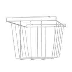 Tronitechnik Aufbewahrungskorb 41,5cmx16cmx20cm Einlegekorb Gefrierschrank Organizer, Drahtkorb Aus Eisen Mit PE-Beschichtung, Weiß -KALDEWEI-Shop 8600355400 4809 prod 004